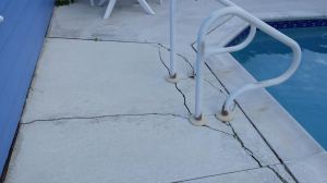 Pool Deck in need of repair