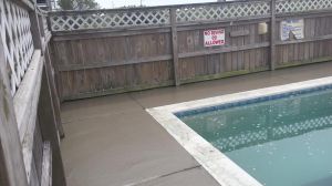 Pool Deck poured 3
